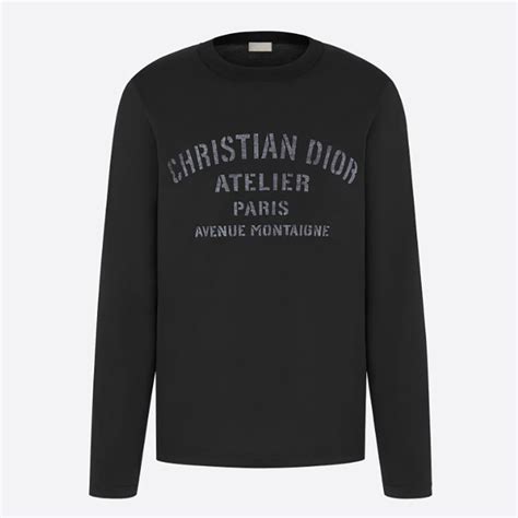 tshirt cristian dior|christian dior long sleeve shirt.